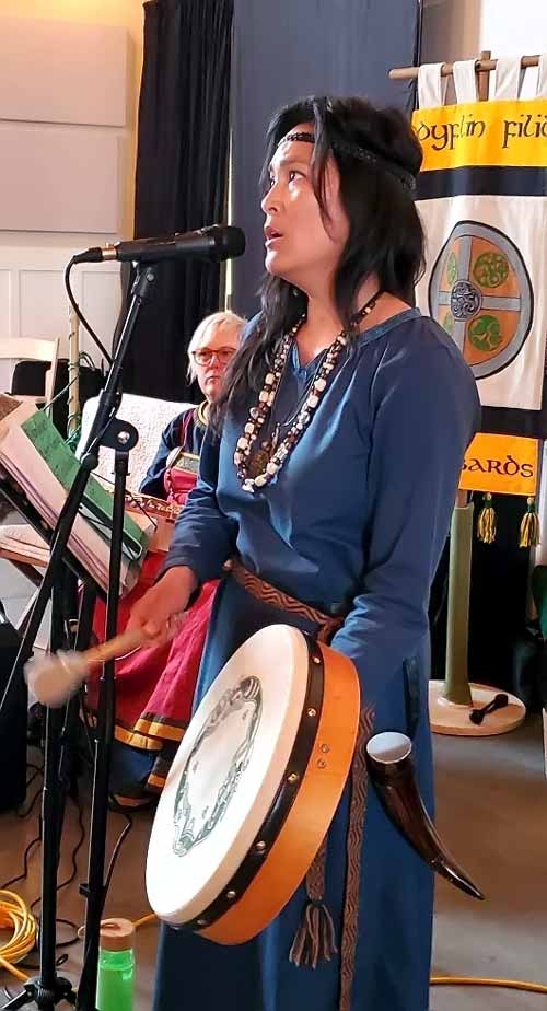 Kristine Moon Viking Festival March 2023 photo 2